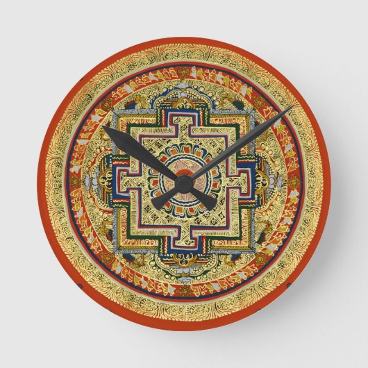 タンカ ラウンド壁時計 (正面)