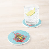 タンガザシーホースサンドストーンコースター コースター (側面)