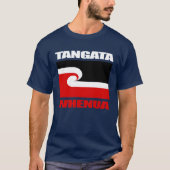 タンガタWhenua Tシャツ (正面)