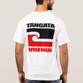 タンガタWhenua Tシャツ (裏面)