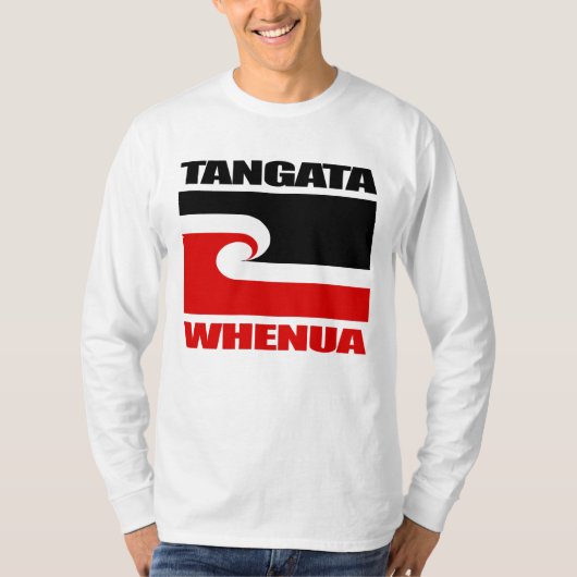 タンガタWhenua Tシャツ (正面)