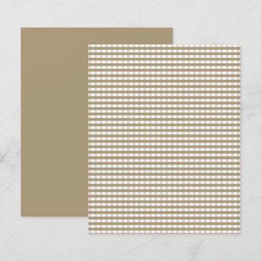 タンギンガムパターン (正面/裏面)