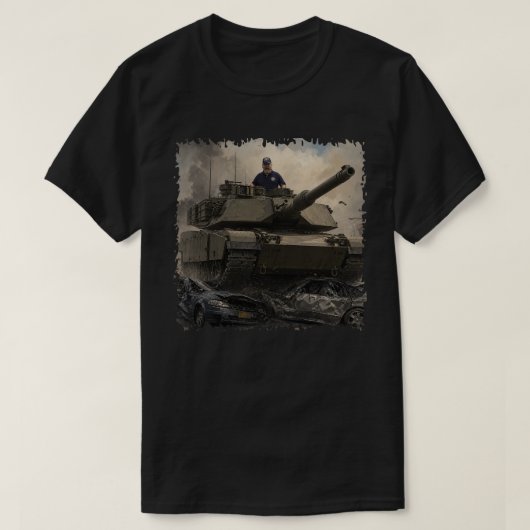 タンクが欲しい! Tシャツ (デザイン正面)