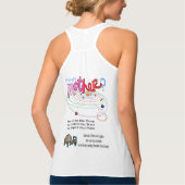 タンクの上の女性ママはどこ? タンクトップ (裏面)