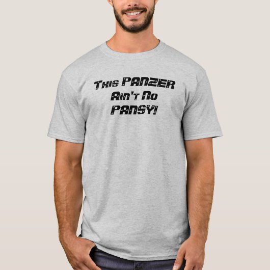 タンクの世界: Panzer Tシャツ (正面)