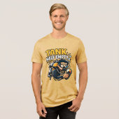 タンクの空気が半分 ダイバーTシャツ トライブレンドTシャツ (正面全面)