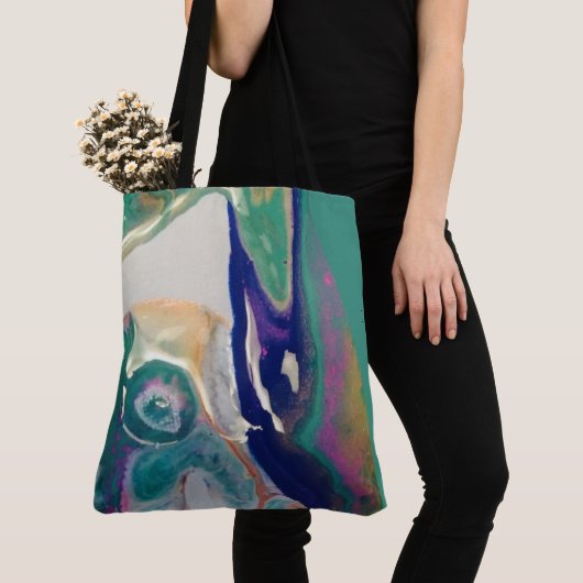 タンクを取る トートバッグ (クローズアップ)