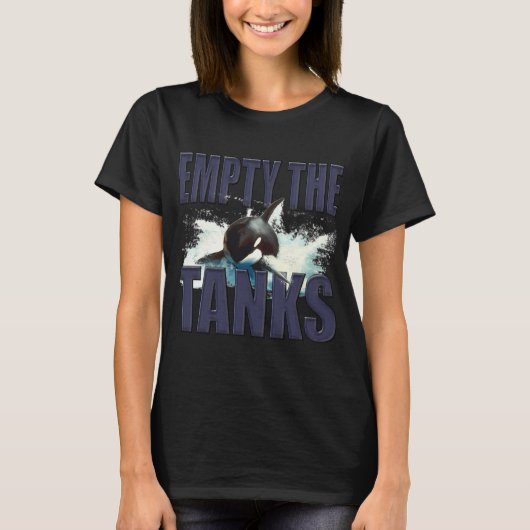 タンクを空にせよ Tシャツ (正面)