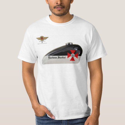 タンクオートバイ- 02 Tシャツ (正面)