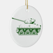 タンクオーナメント(緑) セラミックオーナメント (右)