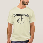 タンクトップ民主党の反転 Tシャツ (正面)