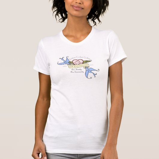 タンクトップ- SCC記念日のデザインのパステル Tシャツ (正面)
