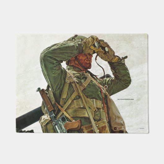 タンクパトロール ドアマット (正面)