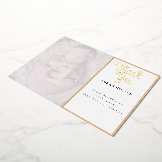 タンクフォイル招待状 箔招待状 (回転した状態)