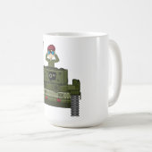 タンクマグのイギリス陸軍の兵士 コーヒーマグカップ (正面右)