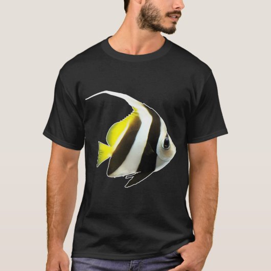 タンクライフ 楽しい アクアリスト 熱帯魚 ディスカス Tシャツ (正面)
