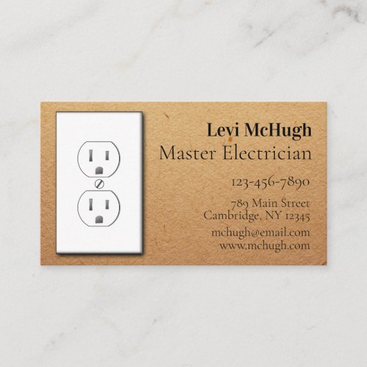 タンクラフトに対するホワイトコンセント紙 名刺 (正面)