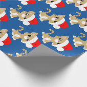 タンクリスマス子猫ラッピング紙 ラッピングペーパー (角)