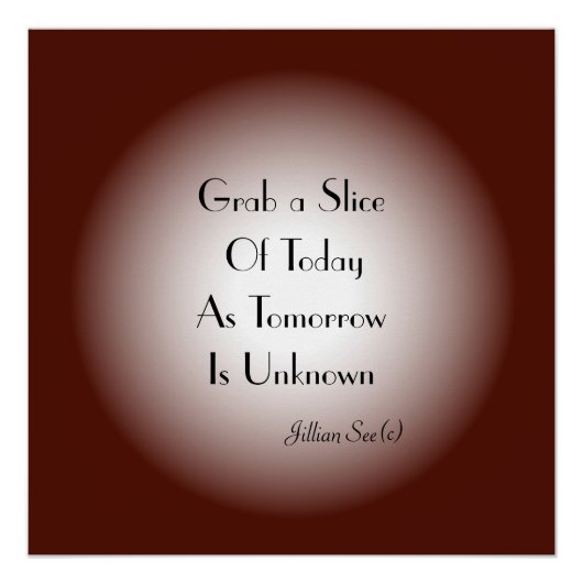 タンクリームとムーンエフェクト>引用文ポスター ポスター (正面)