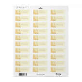 タンクリームバタフライ旋回住所 シール (フルシート)