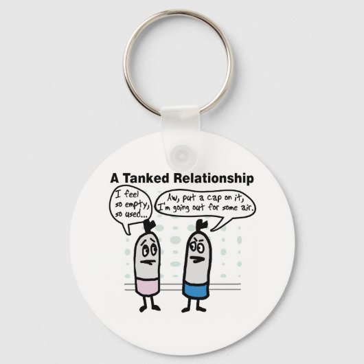 タンク人間関係キーチェーン キーホルダー (正面)