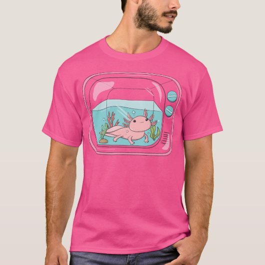 タンク内のかわいい軸索 Tシャツ (正面)