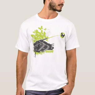 タンク及び蝶Tシャツ Tシャツ