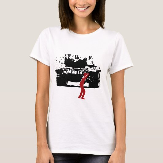 タンク対男の子 Tシャツ (正面)