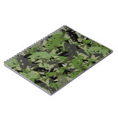 タンク軍隊のカムフラージュのノート ノートブック (左側)