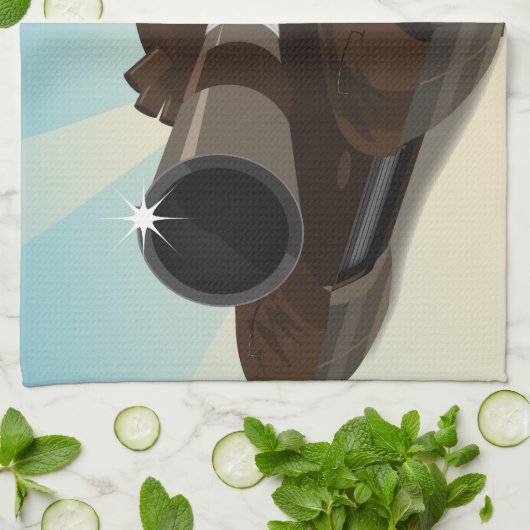 タンク キッチンタオル (折り畳み)