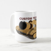 タンク コーヒーマグカップ (正面左)