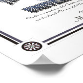 タングステンテック大学ダーティストリー学位 ポスター (角)