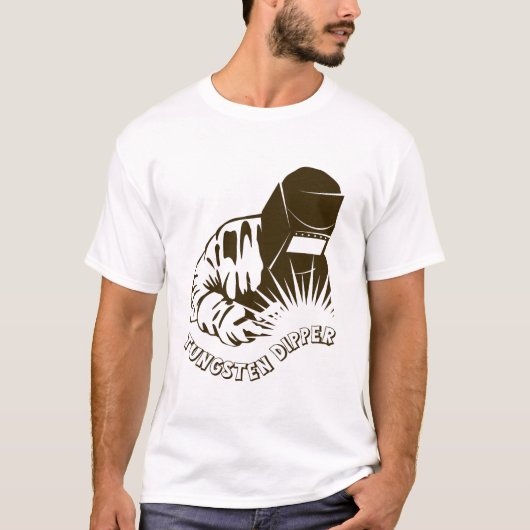 タングステンディッパー 冗談の溶接工ギフト Tシャツ (正面)