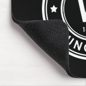 タングステン素子ブラックマウスパッド マウスパッド (コーナー)