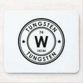 タングステン素子マウスパッド マウスパッド (正面)