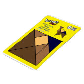 タングラム出生マグネット – ラクダ マグネット (左側)