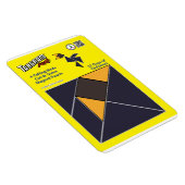 タングラム磁石パズル- 4呼び出し鳥 マグネット (右側)