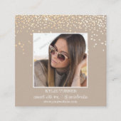 タングリッター |写真 |ソーシャルメディア | QRコード スクエア名刺 (正面)