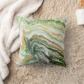 タングリーン抽象芸術 クッション (ブランケット)