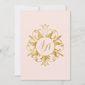 タングルドサン招待状 招待状 (裏面)