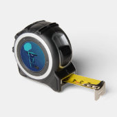 タングルハートのかわいいマスコットテープ メジャー (傾斜)