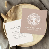 タンケルトの木のライフコーチ スクエア名刺