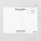 タンゲリン大胆なアフリカ ポストカード (裏面)