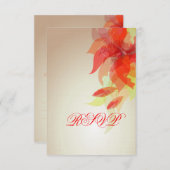 タンゲリン抽象芸術フローラ 出欠カード (正面/裏面)