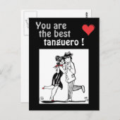タンゲロ最高のタンゴ ポストカード (正面/裏面)