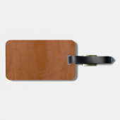 タンゲ無地のリン ラゲッジタグ (裏面横)