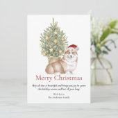 タンコーギとクリスマスツリーペットドッグ シーズンカード (スタンド正面)