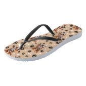 タンコーギパピーポープリント ビーチサンダル (アングル)