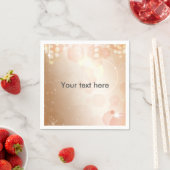 タンコーラル&クリームグラモールライツナプキンス スタンダードカクテルナプキン (インサイチュ)