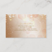 タンコーラル&クリームグラモールライツビジネスカード 名刺 (裏面)